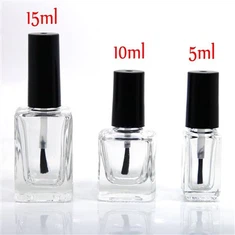 Poteli Pwyleg Ewinedd Gwag Mini